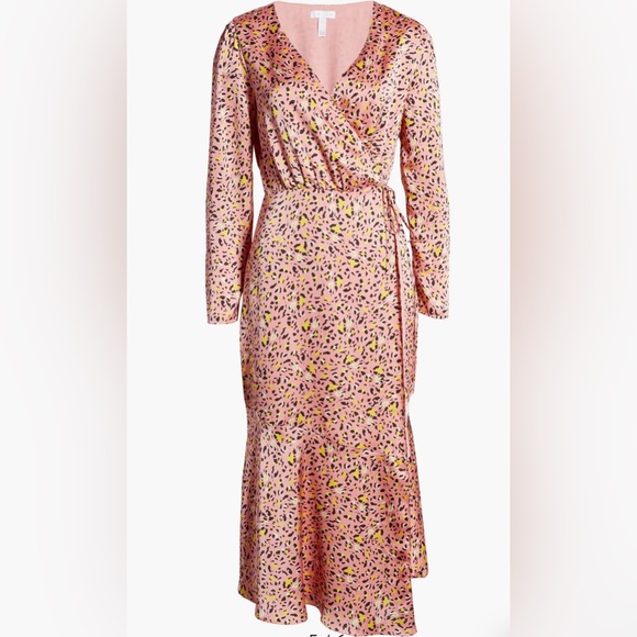 NWT Leith Pink Leopard Dress From Nordstrom - Picture 4 of 8